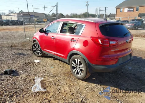 2013 Kia Sportage Ex z USA, uszkodzony, nr VIN KNDPC3A26D7529554